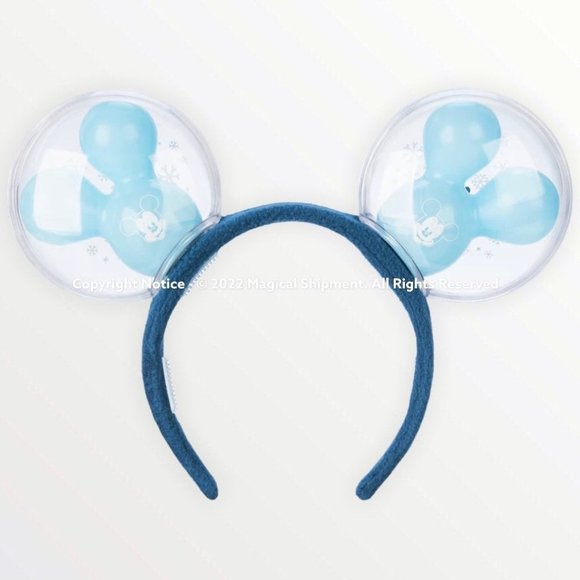 Disney Parks - Mickey Mouse Snowman Balloon Light-Up Ear Headband for Adults - Picture 3 of 8